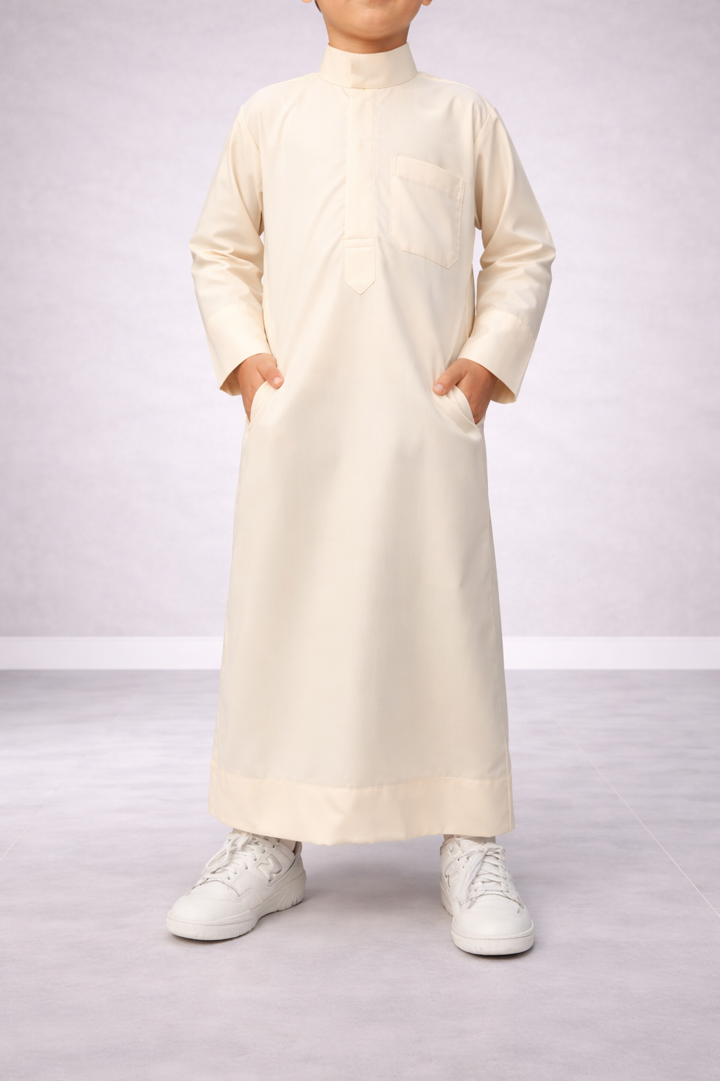 Saudi Qamis voor Jongens “Signature” Cream Saudi Qamis voor Jongens “Signature” Cream