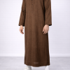 Emirati Qamis “Premium” Brown from Djellaba Men
